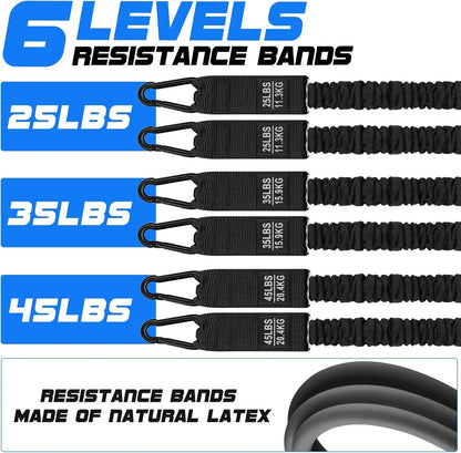 Ultimate Pilates Bar Kit – 210lbs Resistance