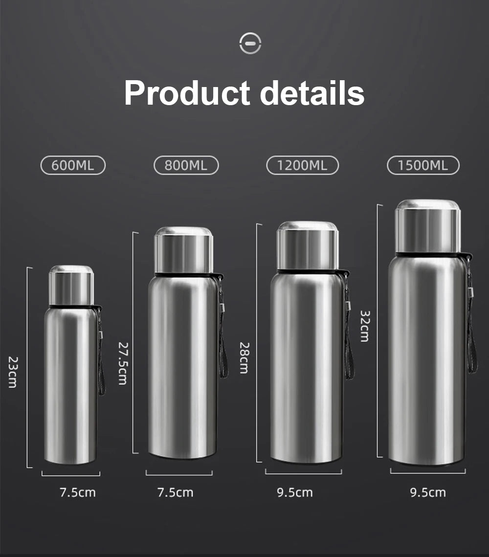 Smart Insulated Thermos Bottle