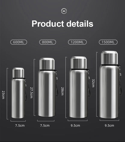Smart Insulated Thermos Bottle
