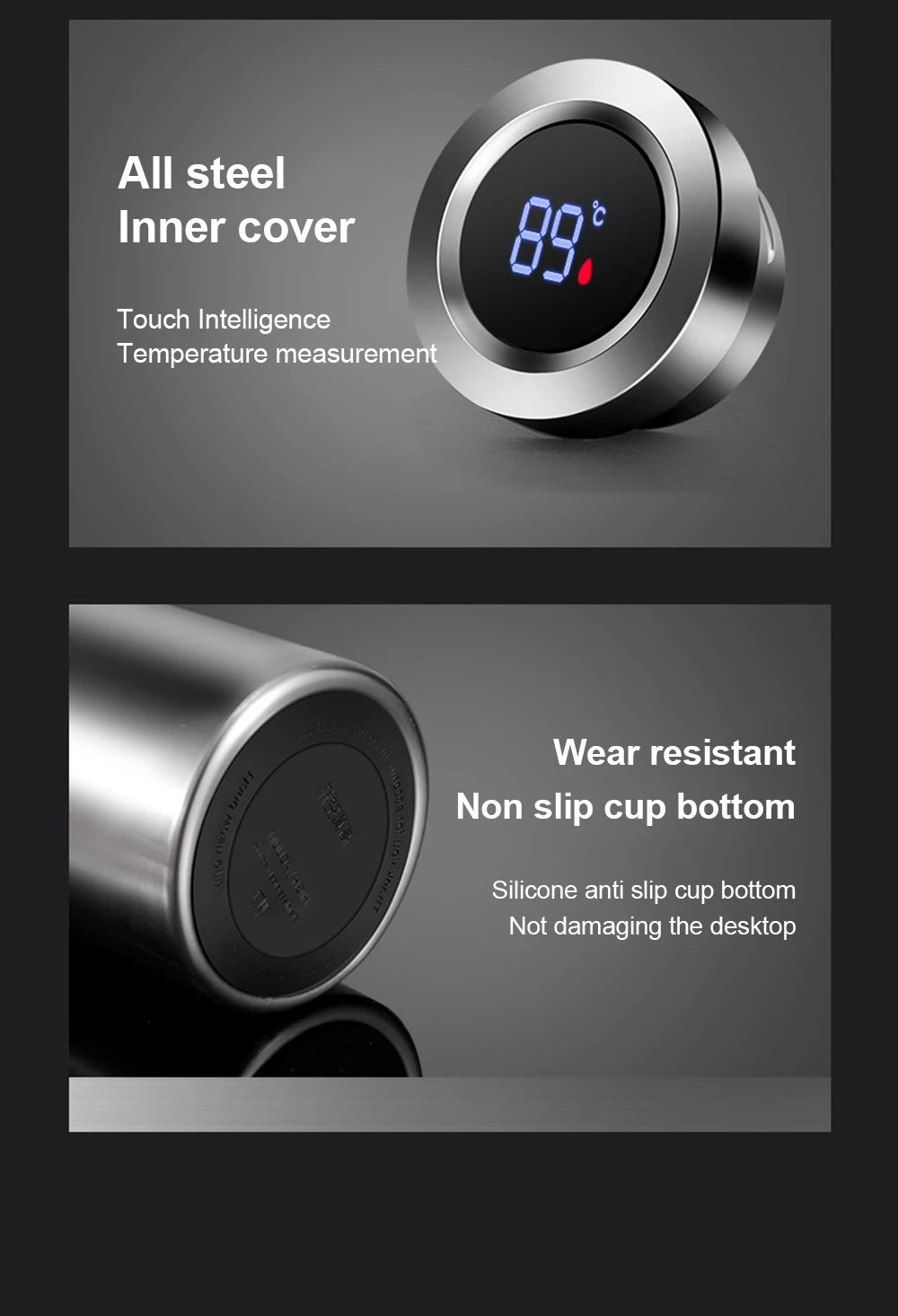 Smart Insulated Thermos Bottle