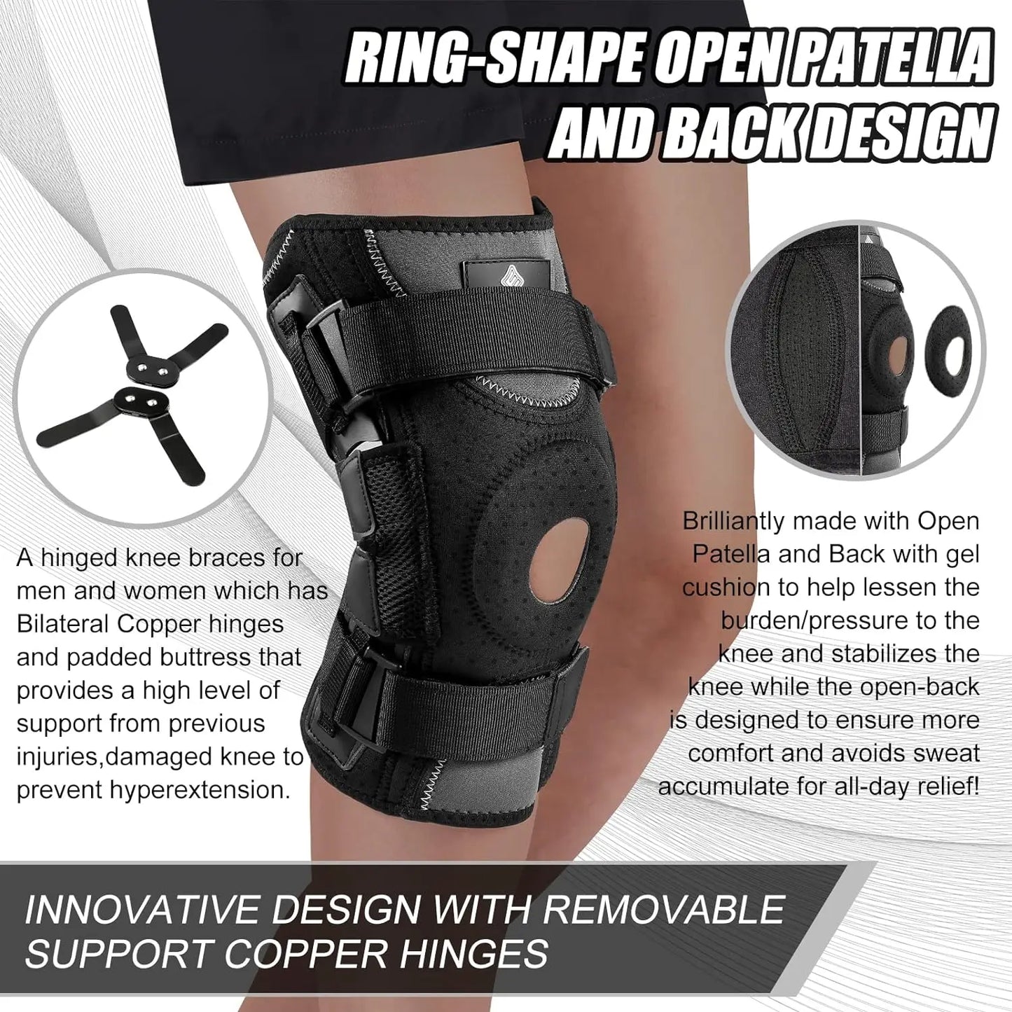 Medical Knee Brace for Meniscus & ACL Recovery