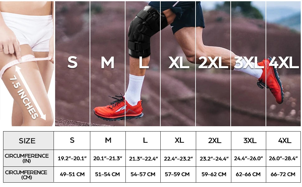 Medical Knee Brace for Meniscus & ACL Recovery