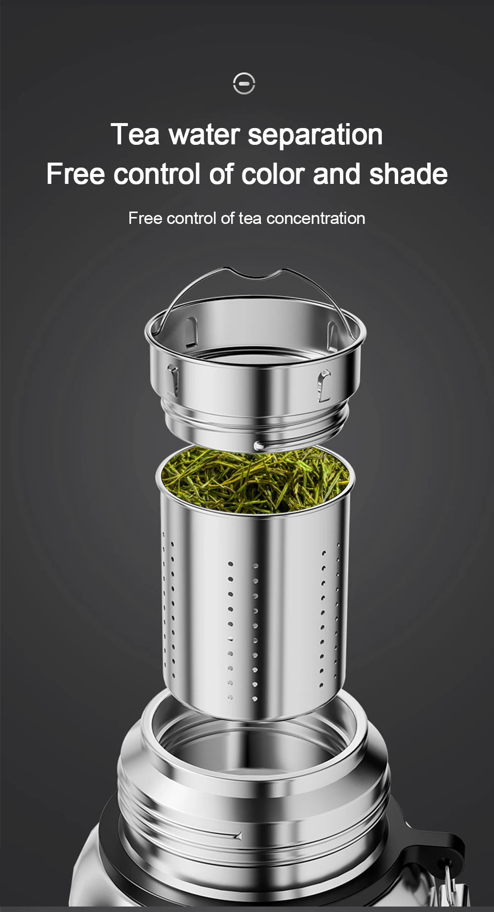 Smart Insulated Thermos Bottle