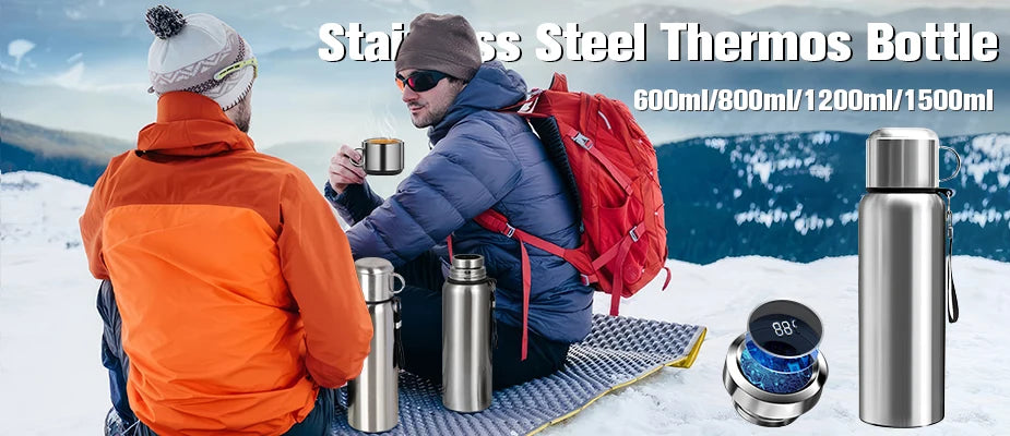 Smart Insulated Thermos Bottle