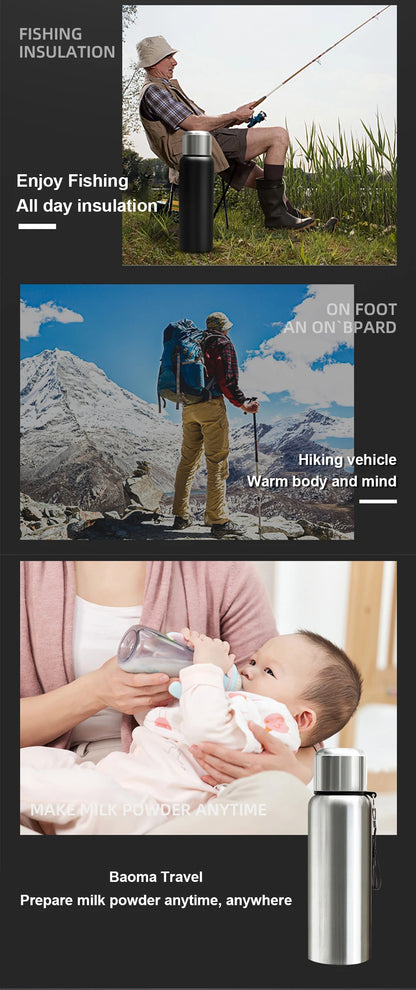 Smart Insulated Thermos Bottle