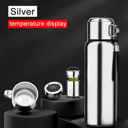 Smart Insulated Thermos Bottle